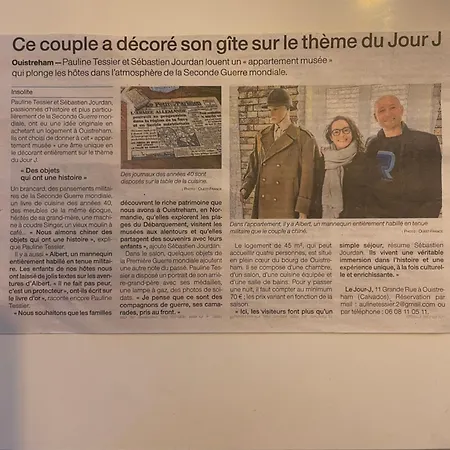 Musee Le Jour-j Апартаменты Уистреам