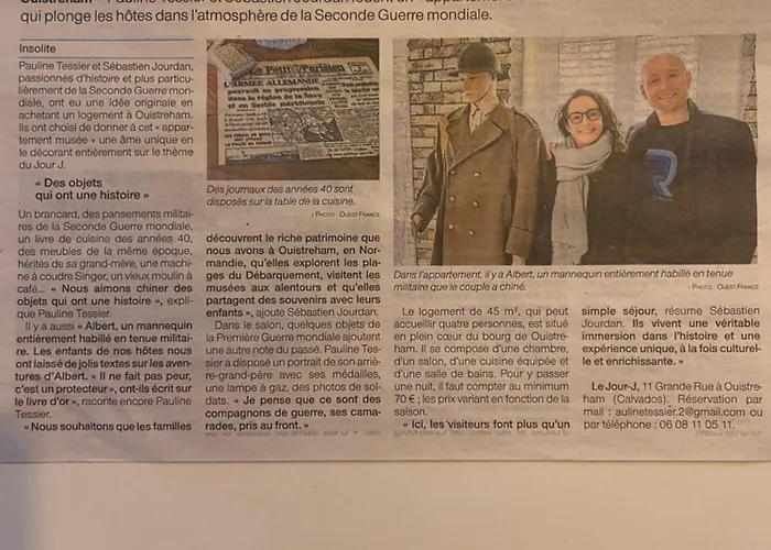 Musee Le Jour-j Apartment Ouistreham